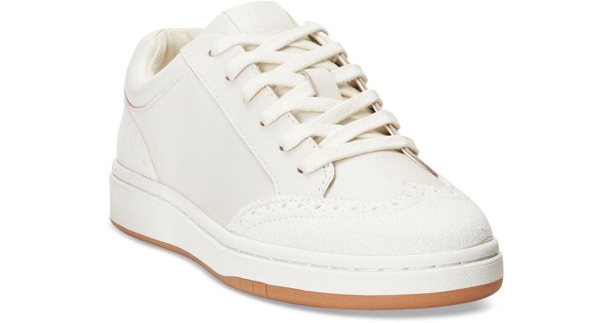 ralph lauren white shoes womens