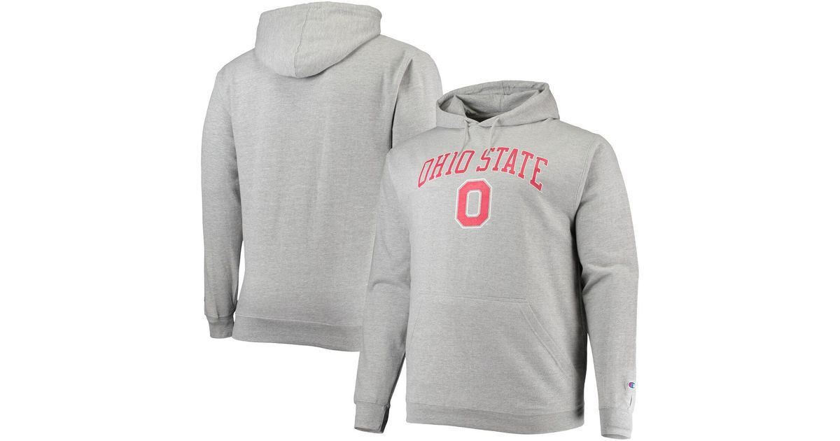 Big and tall top ohio state hoodie