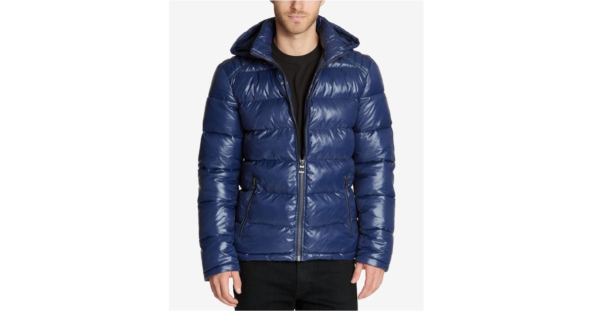 guess mens puffer coat
