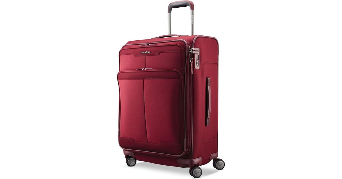 Samsonite Silhouette 17 25" Checkin Expandable Softside Spinner in
