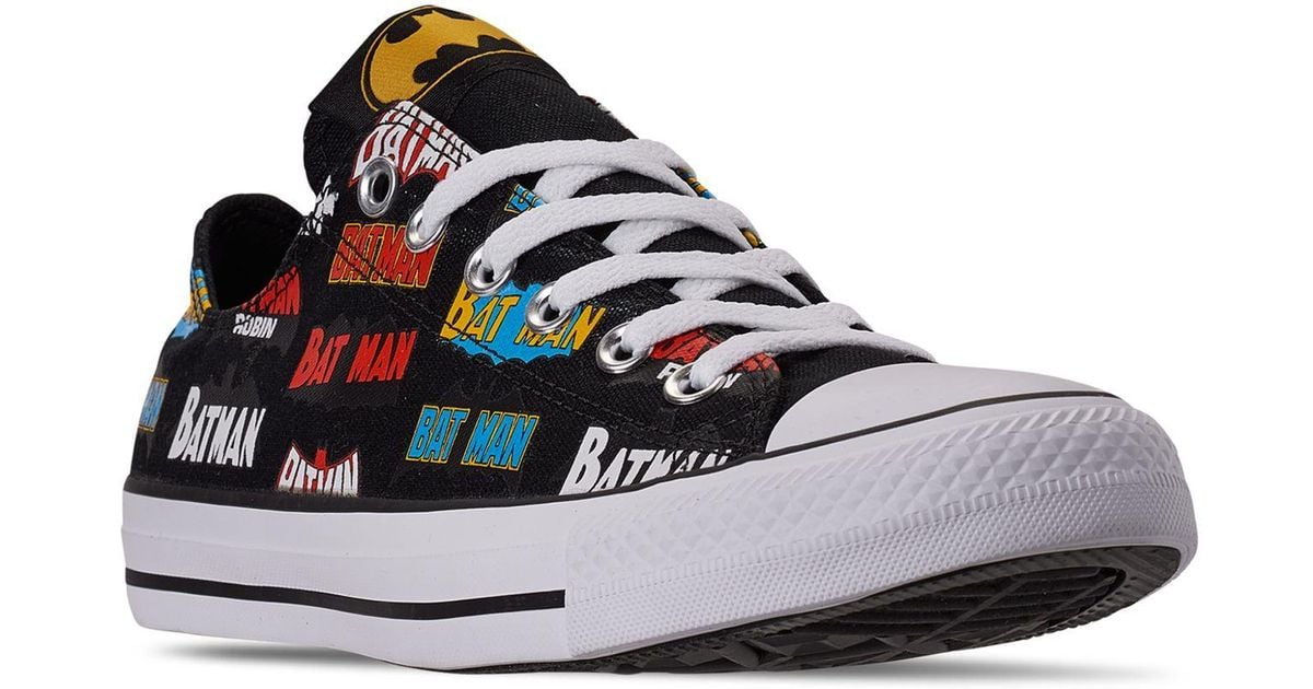 Converse Rubber Chuck Taylor All Star Batman Low Top ...