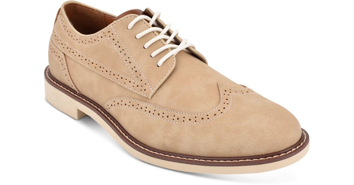 tommy hilfiger wingtip shoes