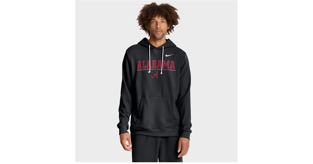 Nike Men's Detroit Lions 2025 NFL Crucial Catch Sideline Standard Issue Dri-FIT Hoodie - Black - Hoodies