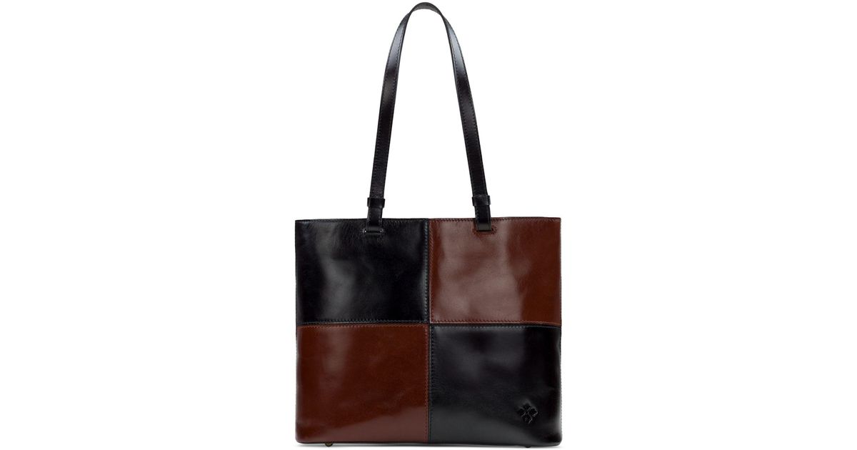 Macy's black deals leather tote