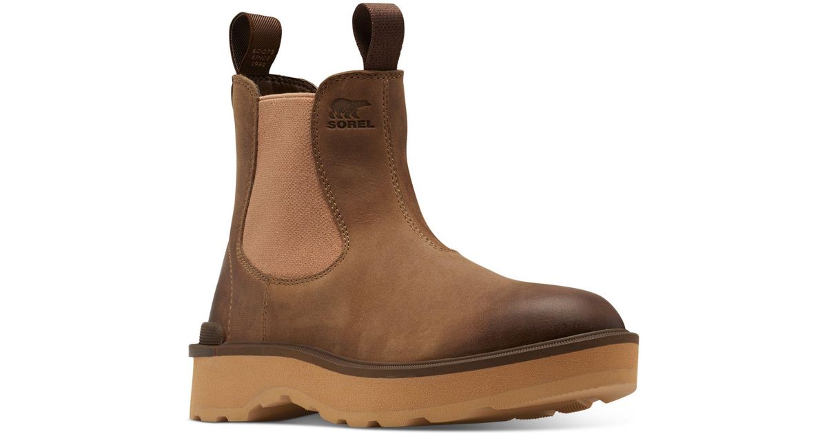 women's hi line chelsea lug sole booties