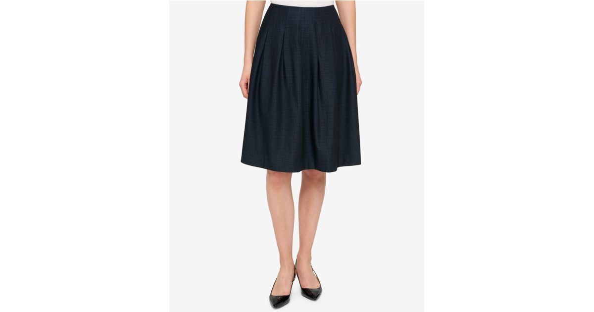 tommy jeans pleated skirt