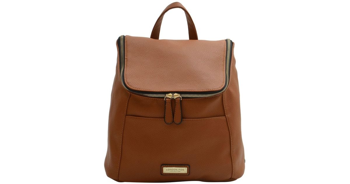 London Fog Sloan Small Backpack in Brown Lyst
