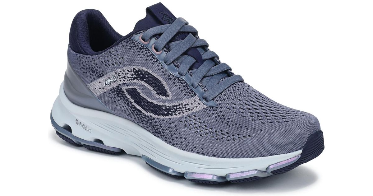Ryka Premium Devo Stride Lace-up Sneakers in Blue | Lyst