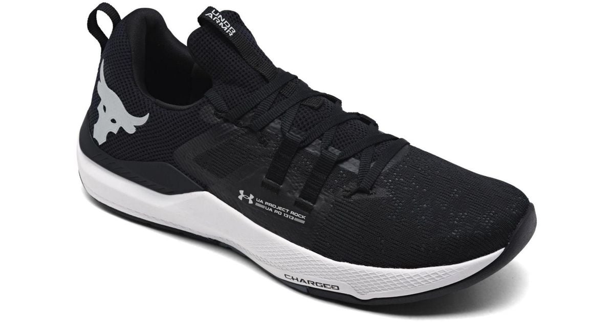 Under Armour Rubber Project Rock Bsr Training Sneakers From Finish Line