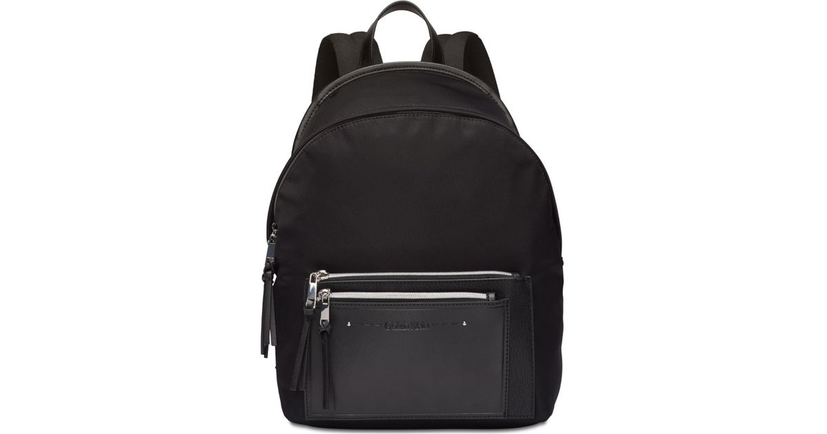 calvin klein lisa nylon backpack