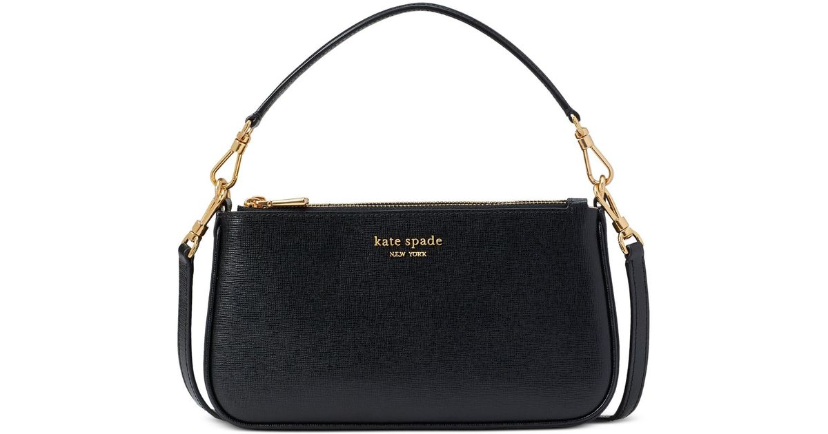 Kate Spade Morgan Saffiano Leather Small East West Crossbody in Black ...