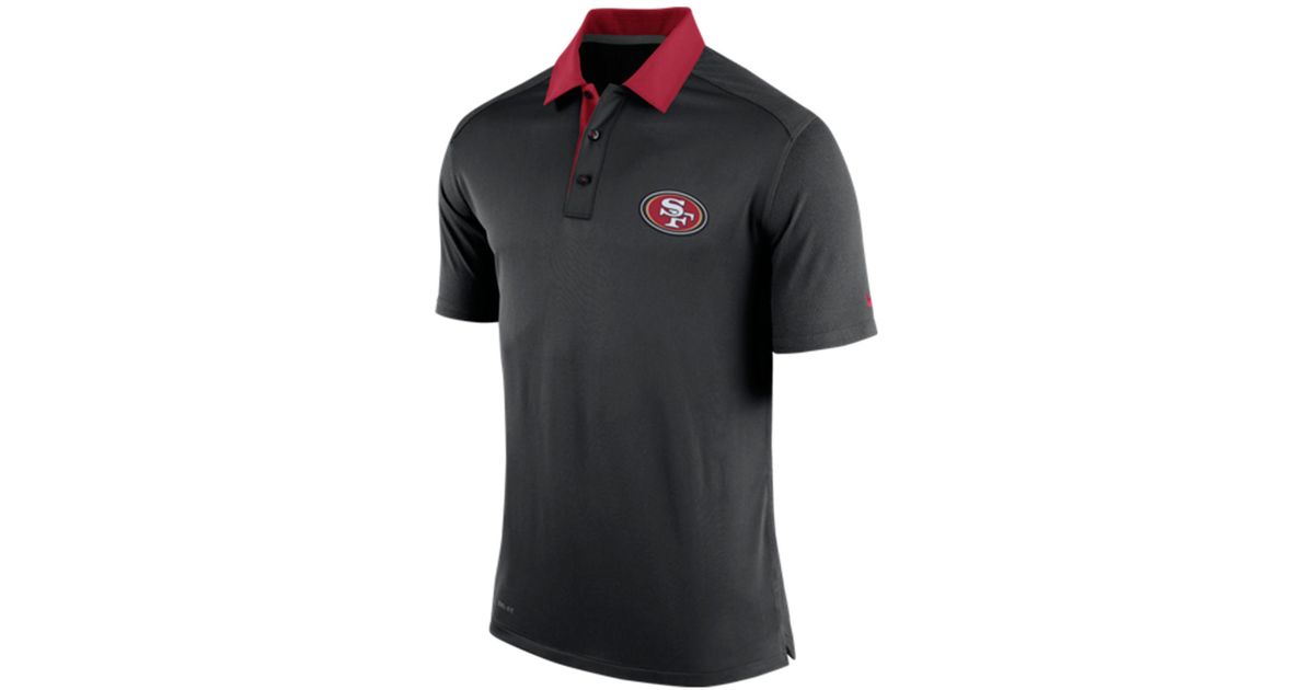 49ers nike polo