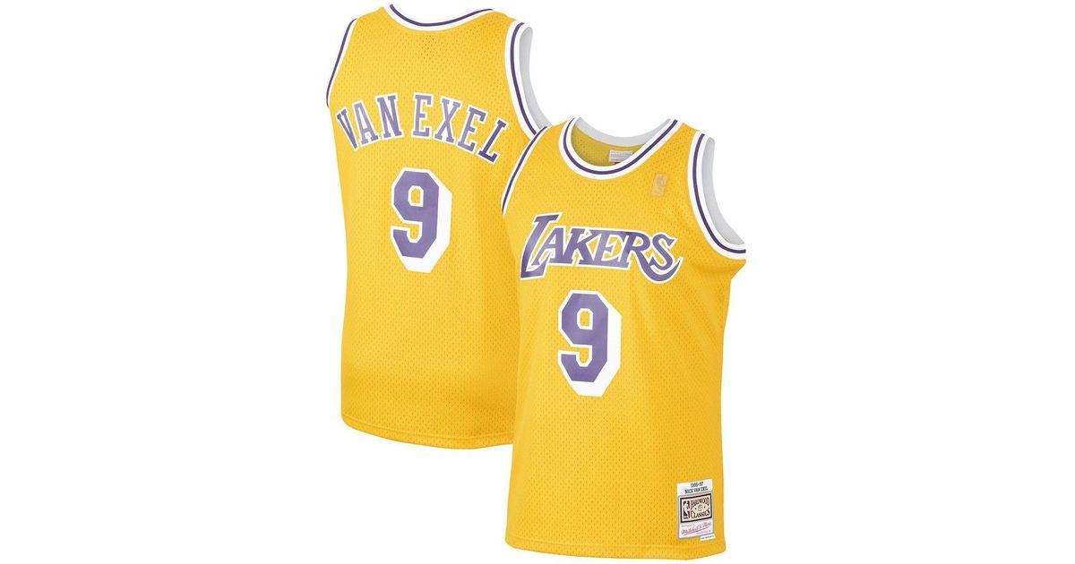 nick van exel mitchell and ness