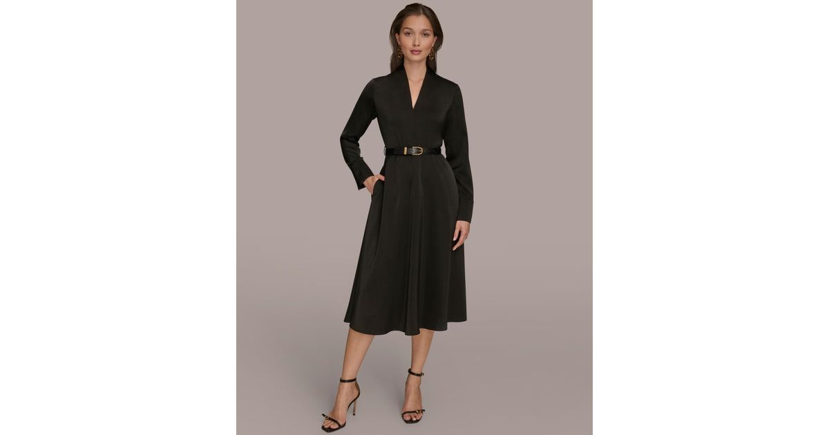 chinese dress ladies Satin Midi A Line Halter Dress