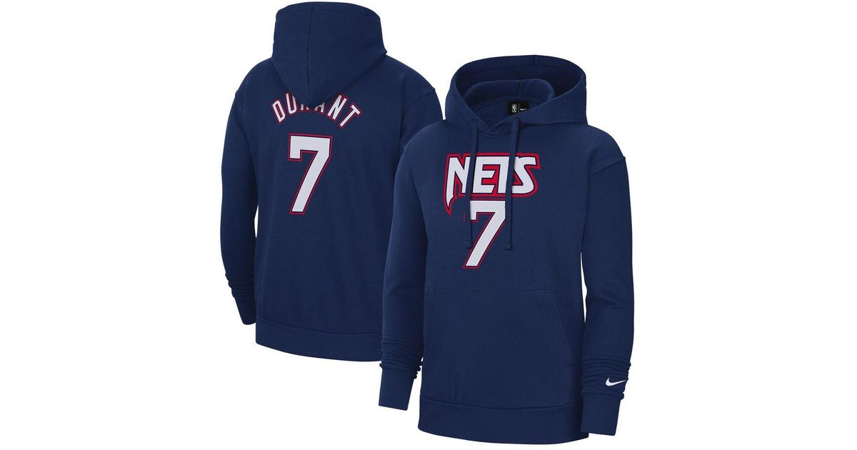 Nike Synthetic Kevin Durant Navy Brooklyn Nets 2021/22 City Edition