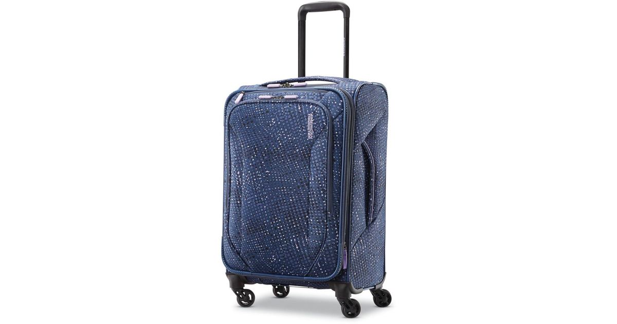 American Tourister Synthetic Tribute Dlx 20" Softside Carryon Spinner