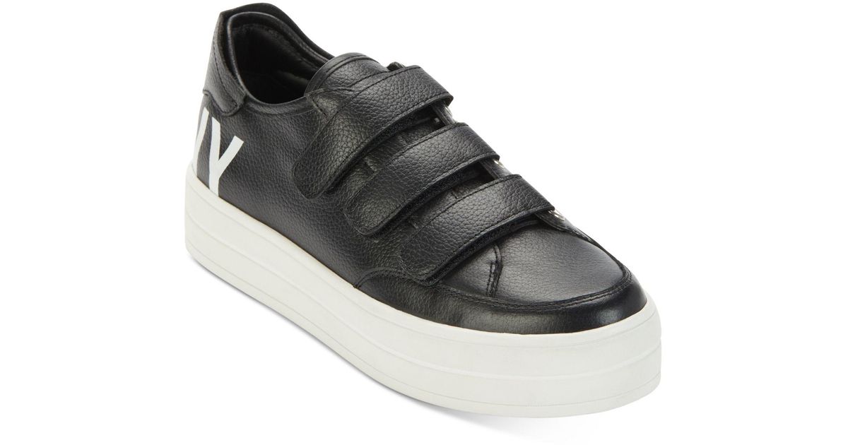 dkny black sneakers