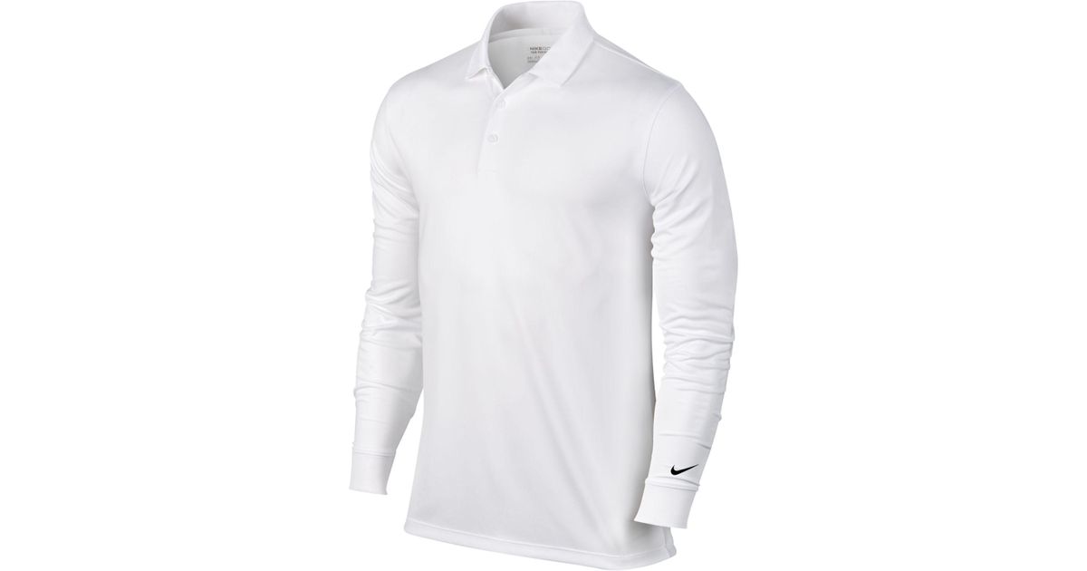 nike golf long sleeve polo