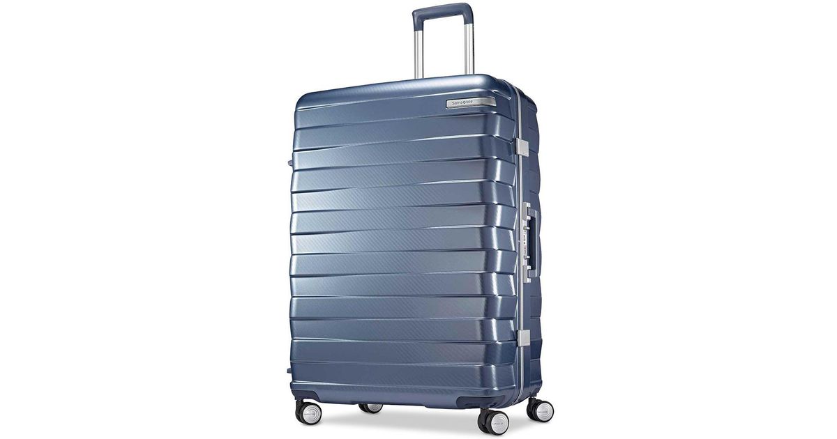 ice blue suitcase