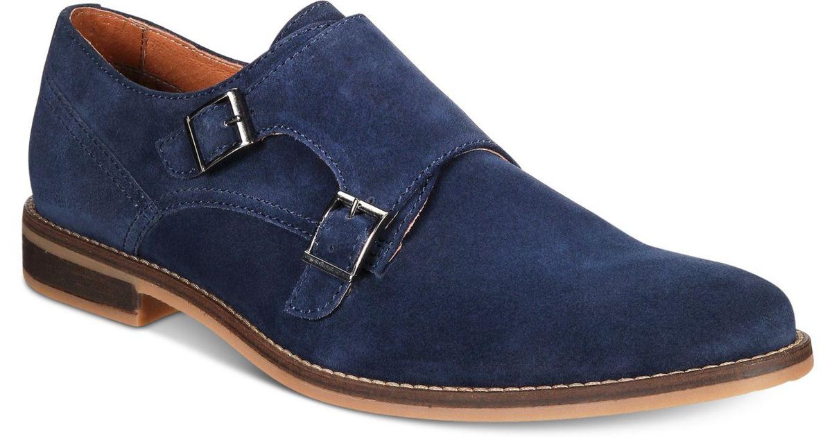 alfani blue suede shoes