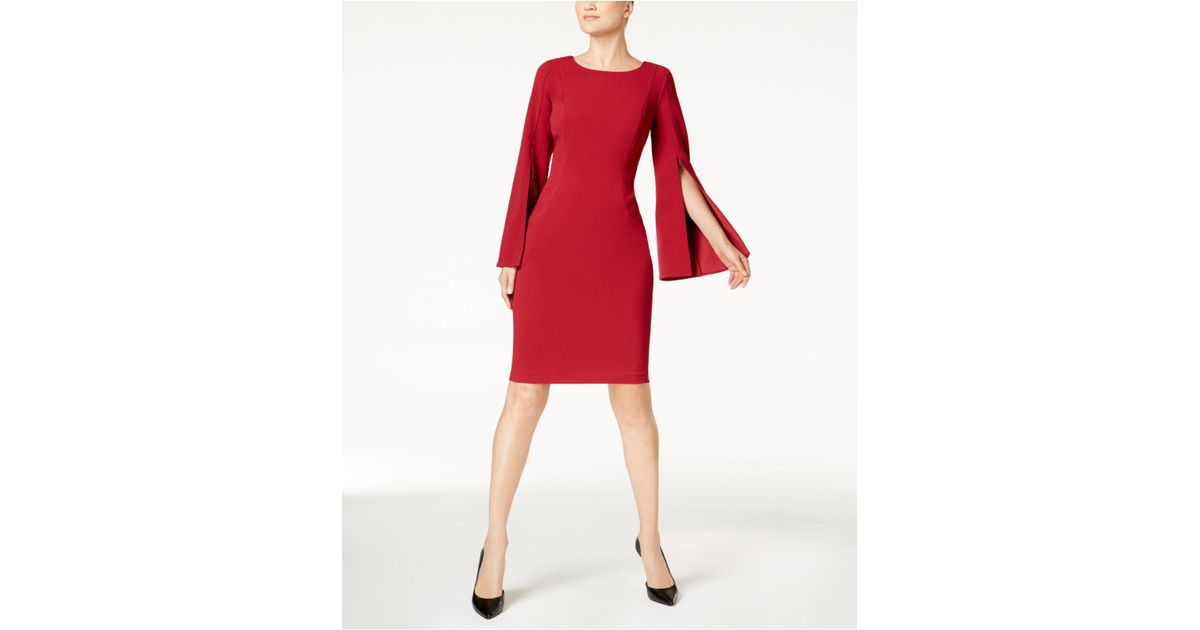 calvin klein melodie knit dress