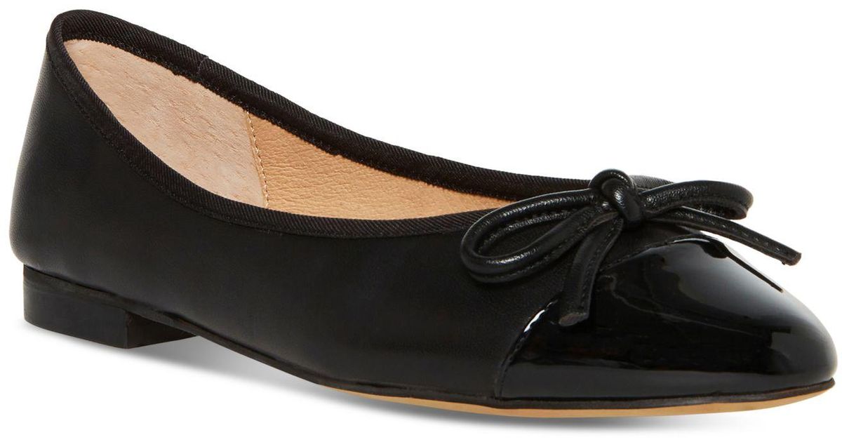 Steve Madden Ellison Slipon Ballet Flats in Black Lyst