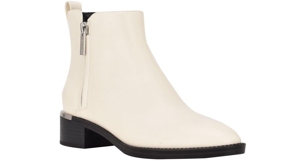 White pointed toe heeled ankle boots - Shoelace - Women's Shoes, Bags and  Fashion