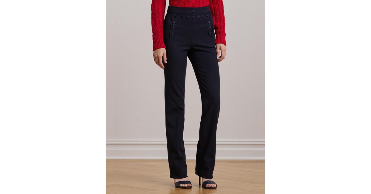 Ralph Lauren Twill Sailor Pants | Lyst