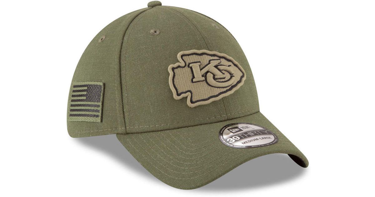 chiefs salute to service hat
