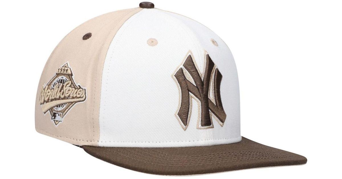 Pro Standard White, Brown New York Yankees Chocolate Ice Cream Drip