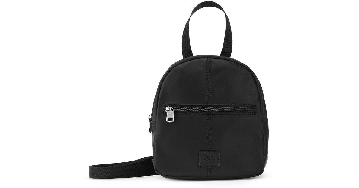 the sak BlackSilver Esperato Nylon Mini Backpack