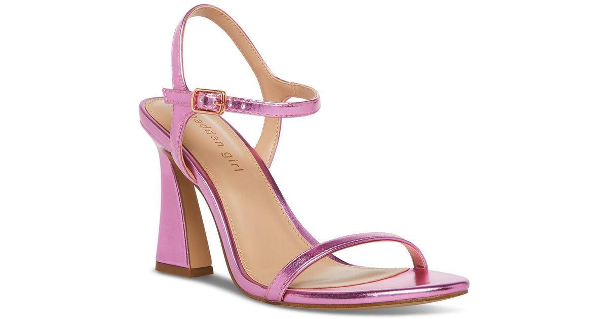 Madden Girl Disco Twopiece Dress Sandals in Pink Lyst