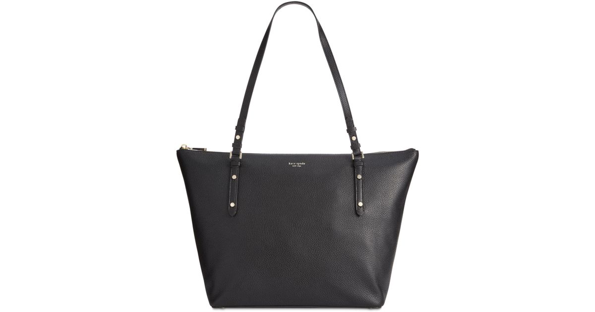kate spade pebbled leather tote
