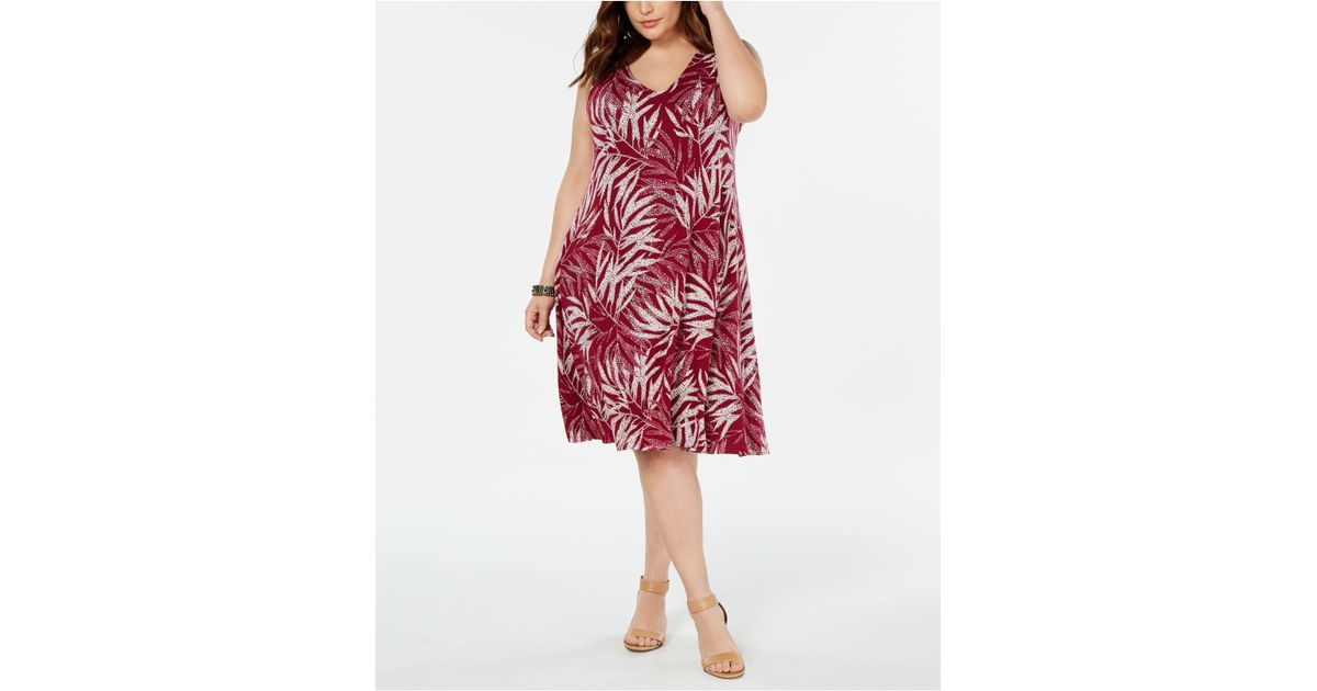 macys plum dress