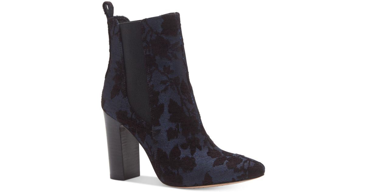 vince camuto blue booties