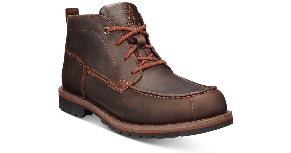 Timberland Leather Men's Grantly Mountain Chukka Boots in Dark Brown  (Brown) for Men | Lyst
