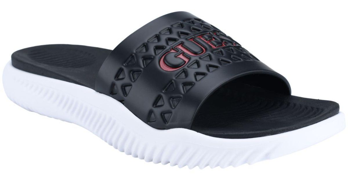 Guess Kreme Pool Slide for Men Lyst