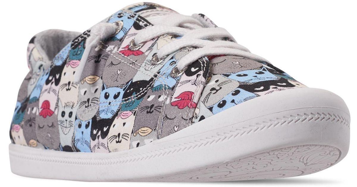 Skechers Canvas Bobs Beach Bingo Cat House Party Bobs For Dogs And