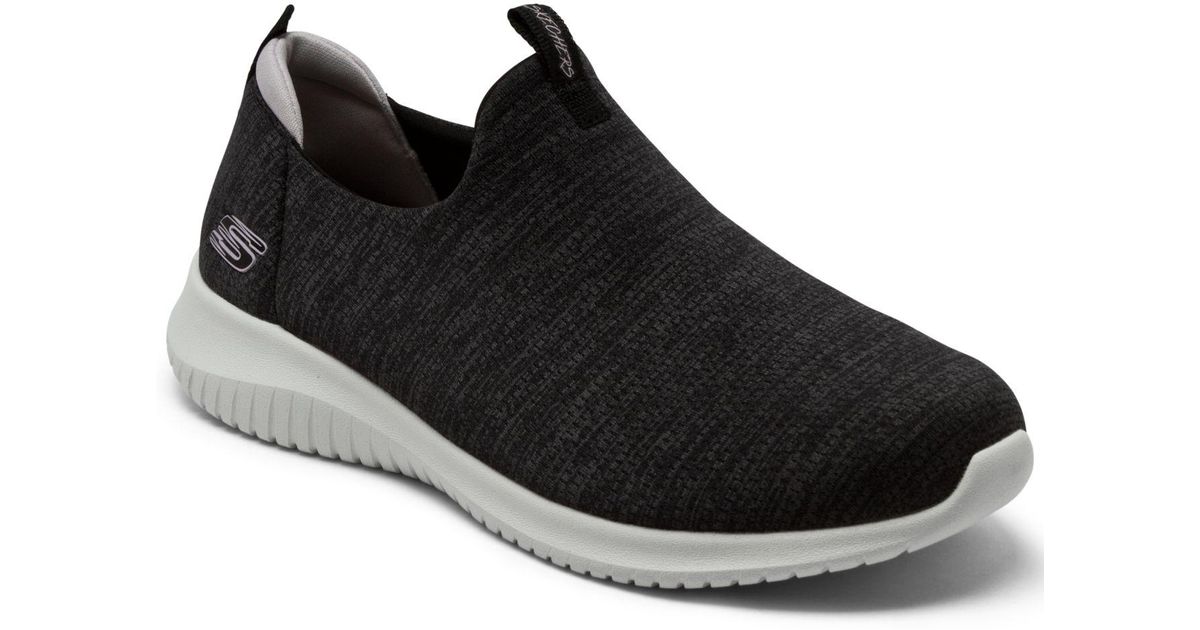 Skechers Synthetic Ultra Flex - Gracious Touch Slip-on Walking Sneakers ...