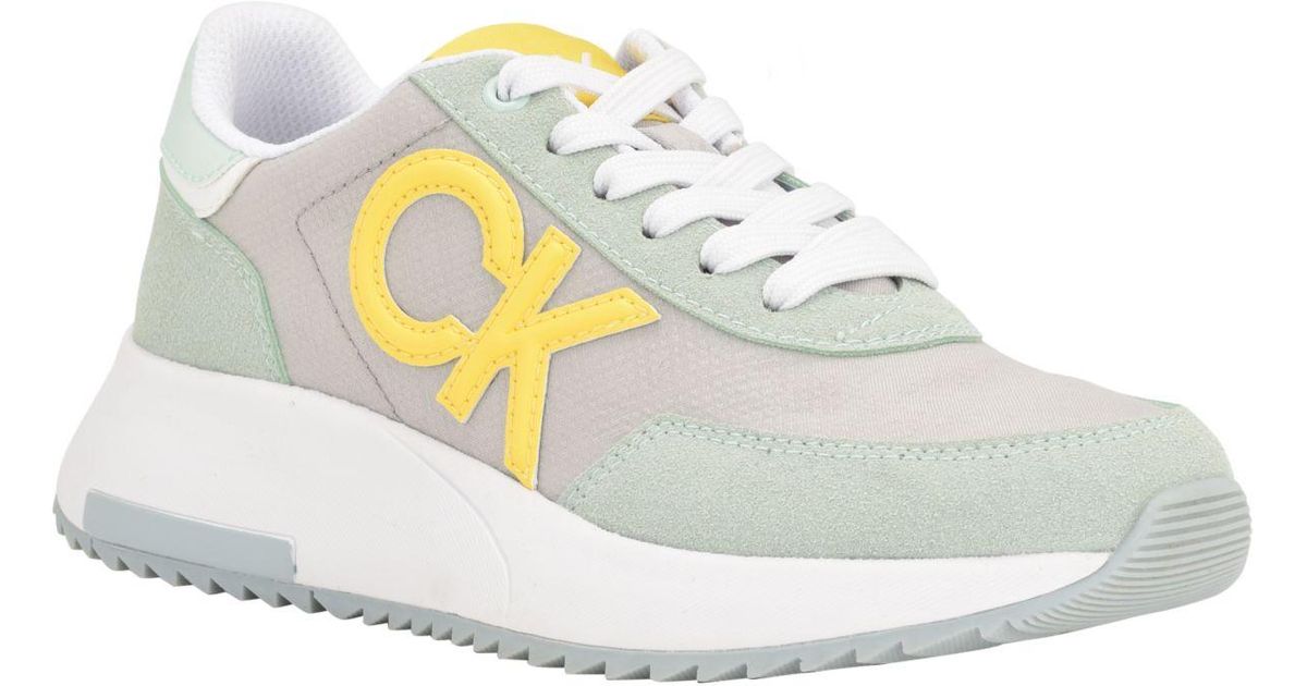 calvin klein platform sneakers