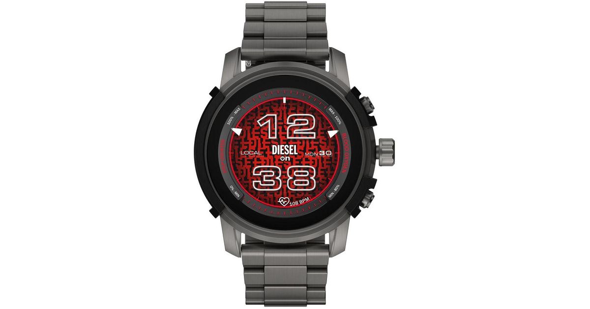 DIESEL Digital Watch Dzt2042 in Red Lyst