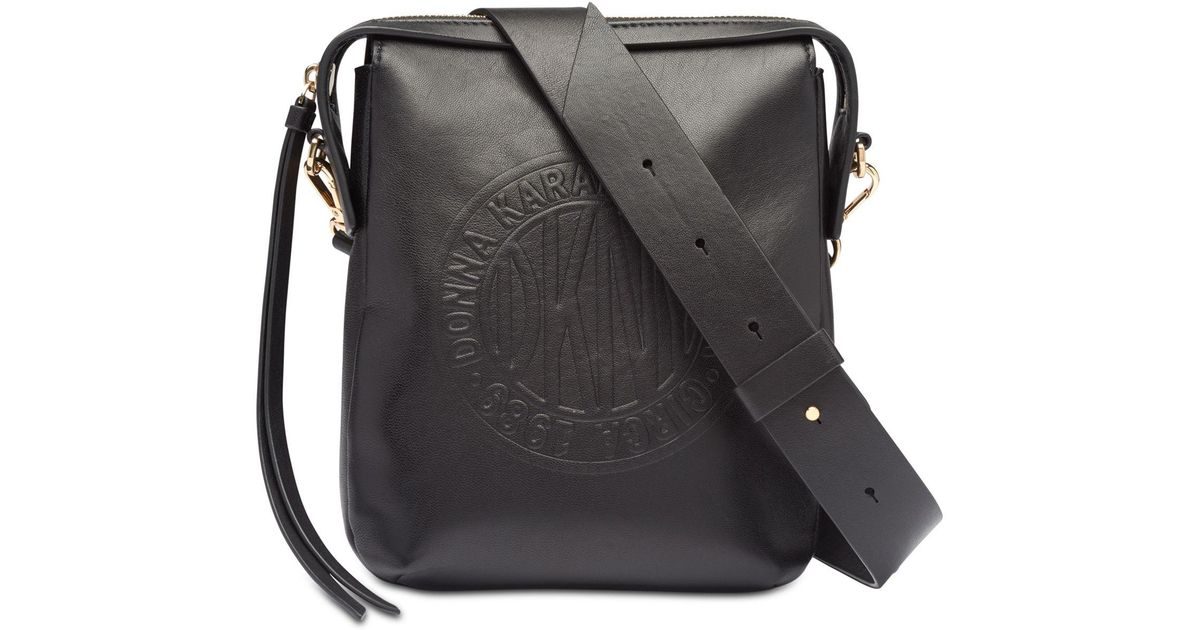 dkny tilly circa logo crossbody