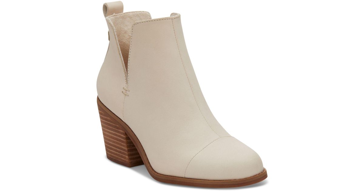 toms block heel bootie