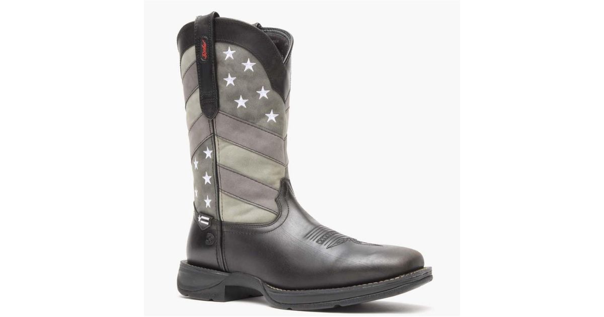 Durango Rebel By Faded Black Flag Western Boot in Brown for Men | Lyst
