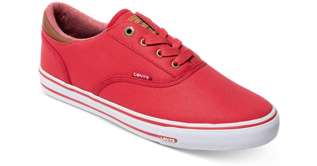 levi's men's ethan canvas ii sneakers