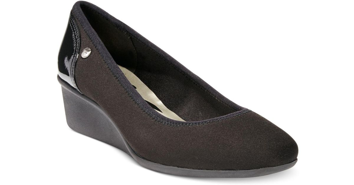 anne klein wisher sport wedge pump