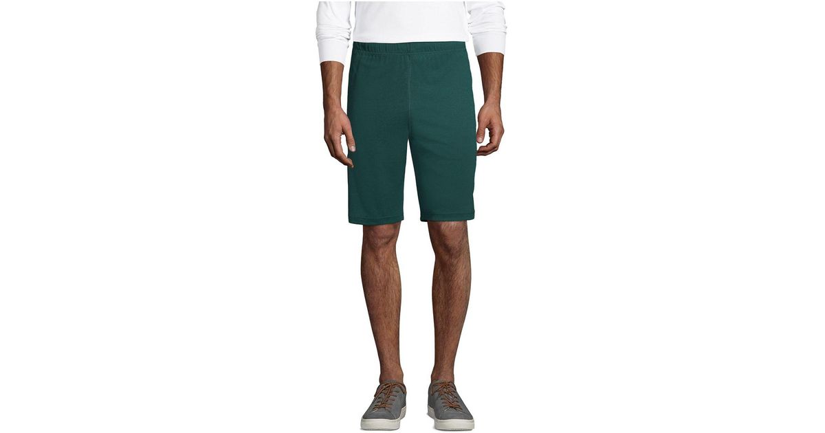 Lands' End Mesh Gym Shorts in Green for Men Lyst