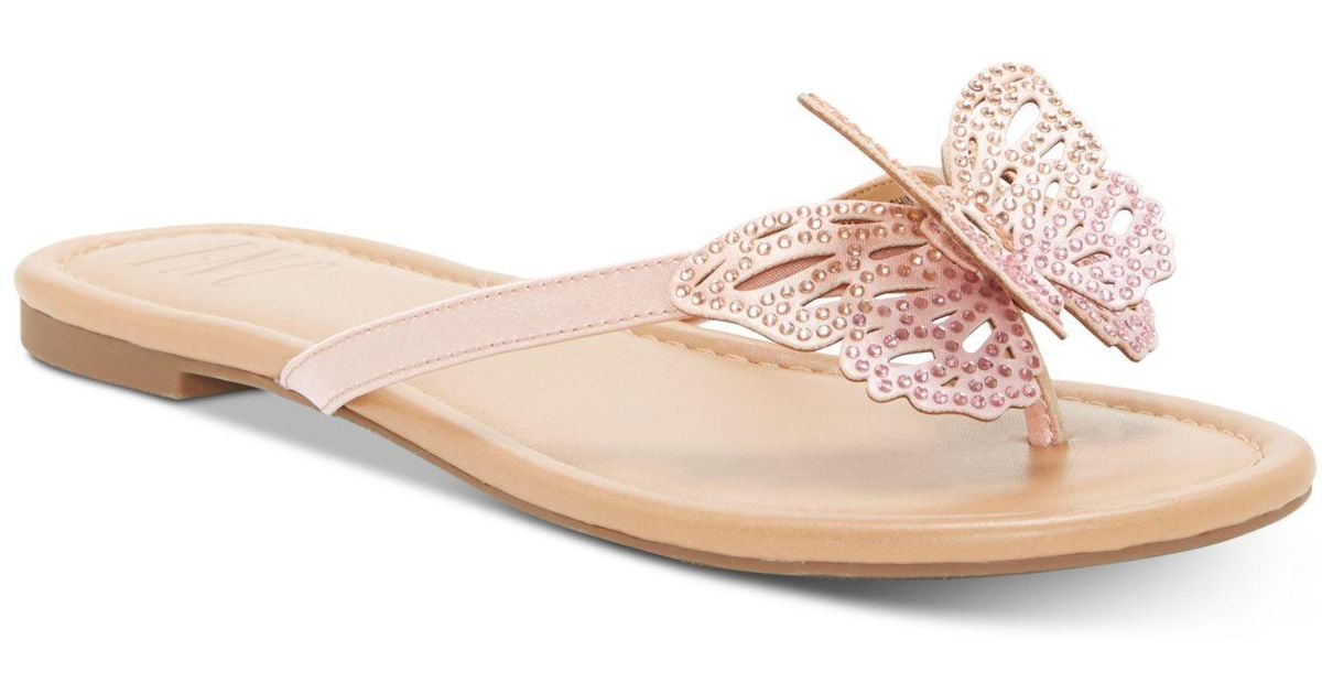 INC International Concepts Marsha Butterfly Flip-flop Sandals, Created For Macy's - Lyst
