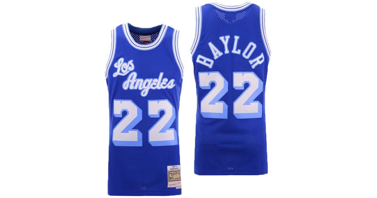 elgin baylor jersey number