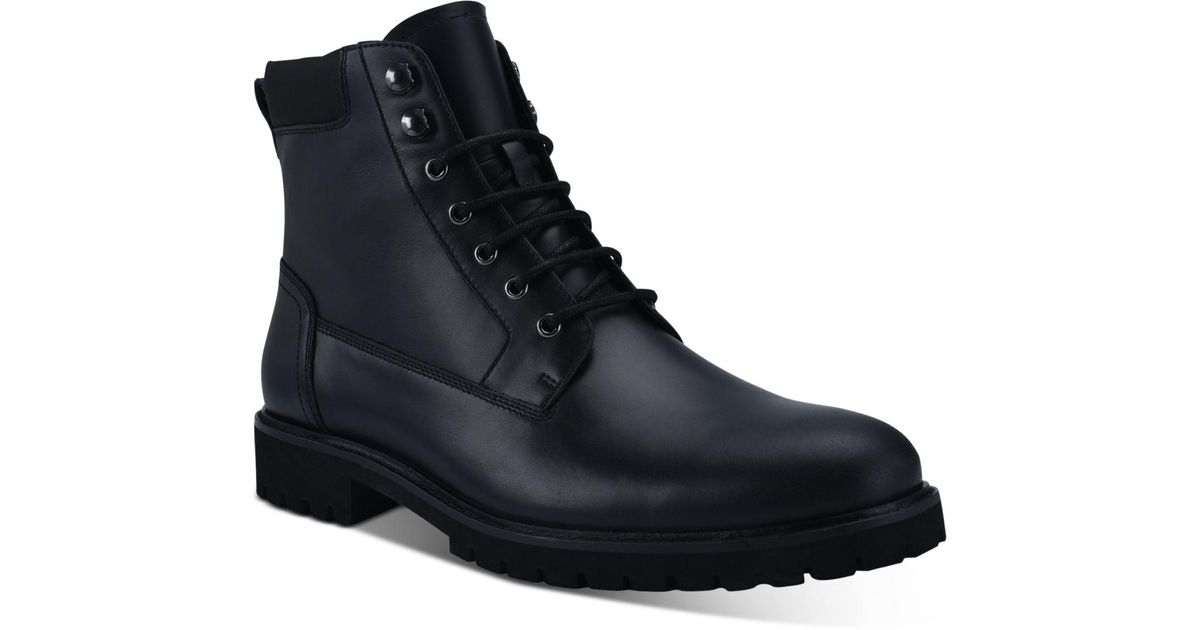 men's cavin lace up lug boots